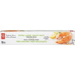 le Choix du Président Sacs de congélation très résistants, très grands 10 ea, 0,80 $/1ch