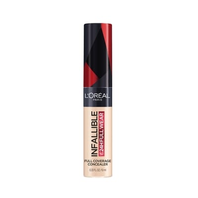 L'Oreal Paris Concealer Infallible Full Wear, One-Swipe Complete Coverage, Matte Finish, Longwear Up to 24hr, Ivory 10 ml, $219.90/100ml