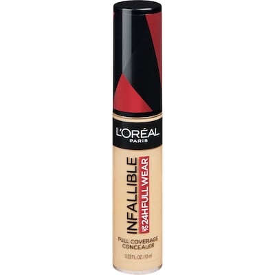 L'Oreal Paris Concealer Infallible Full Wear, One-Swipe Complete Coverage, Matte Finish, Longwear Up to 24hr, Biscuit 5.2 ml, $219.90/100ml