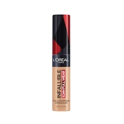 L’Oréal Correcteur Infallible Full Wear , couvrance complète, fini mat, longue tenue jusqu’à 24 h, ambre 10 ml, 175,90 $/100ml