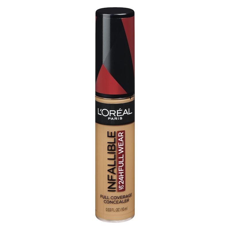 Concealer Infallible Full Wear, One-Swipe Complete Coverage, Matte Finish, Longwear Up to 24hr, Almond