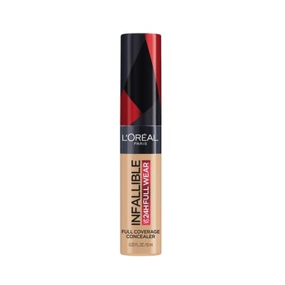 L'Oreal Paris Concealer Infallible Full Wear, One-Swipe Complete Coverage, Matte Finish, Longwear Up to 24hr, Cedar 10 ml, $183.90/100ml