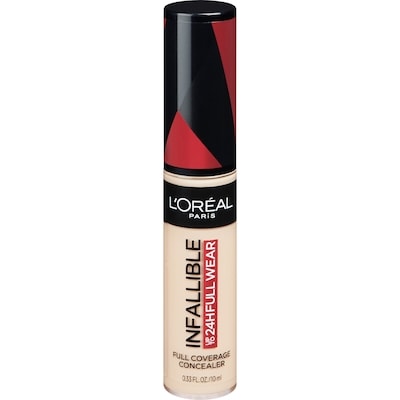 L'Oreal Paris Concealer Infallible Full Wear, One-Swipe Complete Coverage, Matte Finish, Longwear Up to 24hr, Oatmeal 5.2 ml, $219.90/100ml