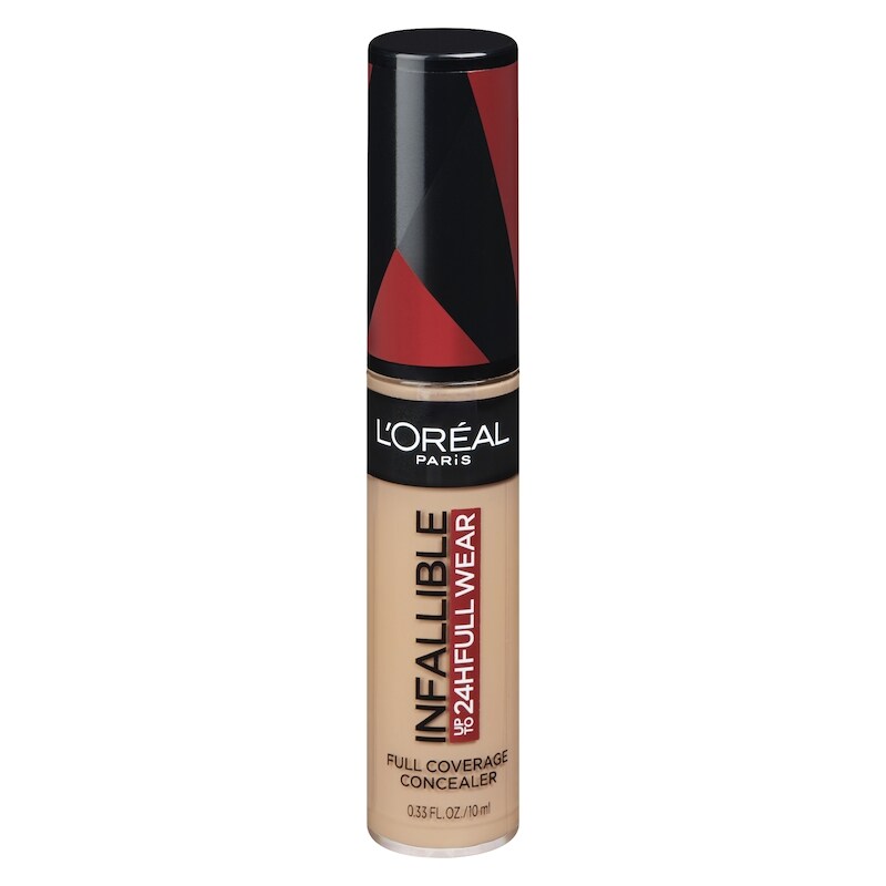 Concealer Infallible Full Wear, One-Swipe Complete Coverage, Matte Finish, Longwear Up to 24hr, Pecan