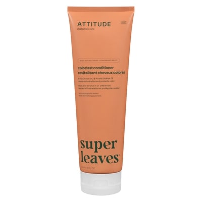 Attitude Super Leaves Natural Conditioner Color Protection Avocado Oil and Pomegranate 240 ml, $5.62/100ml