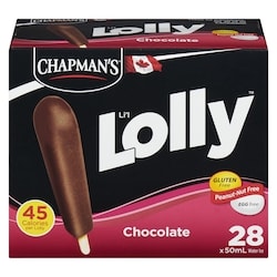 Chapmans Lolly Chocolate 28x50.0 ml, $0.36/100ml