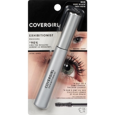Cover Girl Lash Exhibitionist  Mascara, Very Black 1 ea, $13.49/1ea