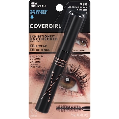 Cover Girl Mascara Waterproof 990 Extreme Black 1 ea, $13.49/1ea