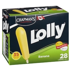 Chapmans Li'L Lolly Banana - 28x50.0 ml | Zehrs
