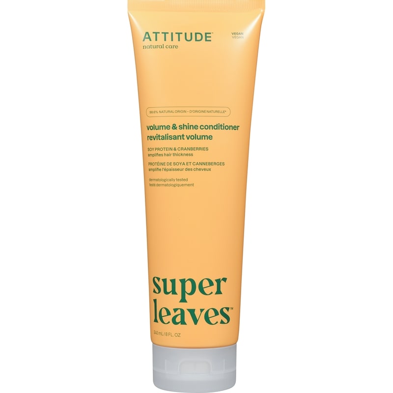 Super Leaves Natural Conditioner Volume and Shine Soy Protein and Cranberries