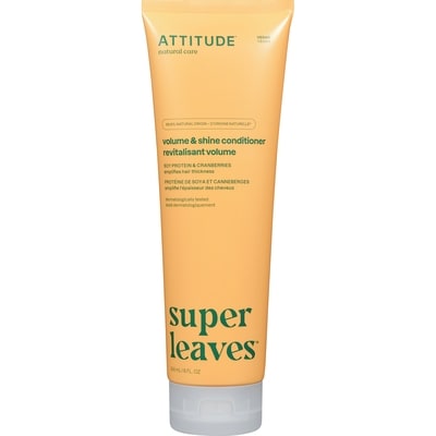 Attitude Revitalisant naturel Super Leaves Volume et brillance, protéine de soya et canneberges 240 ml, 5,62 $/100ml