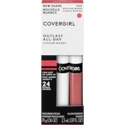 Outlast 2 Step Lip Colour Custom Nudes, Medium Warm