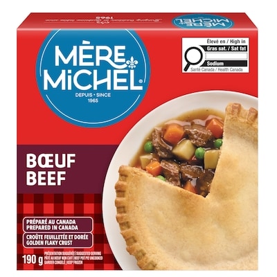 Mère Michel Pâté au bœuf 190 g, 1,32 $/100g