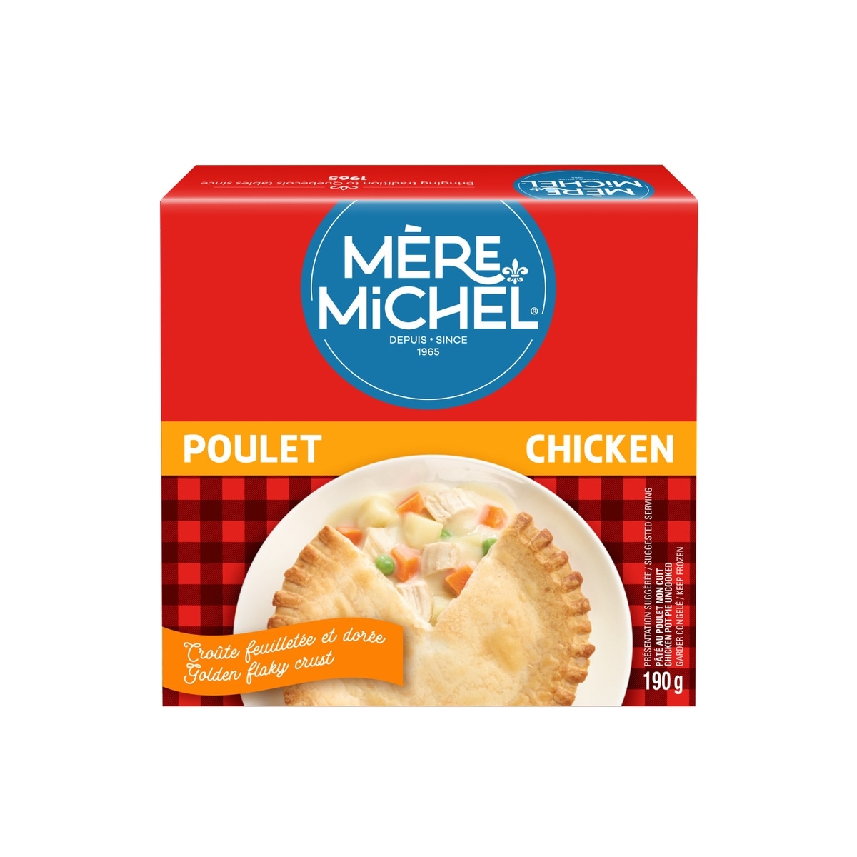 Mere Michel Chicken Pot Pie 190 g, $1.32/100g