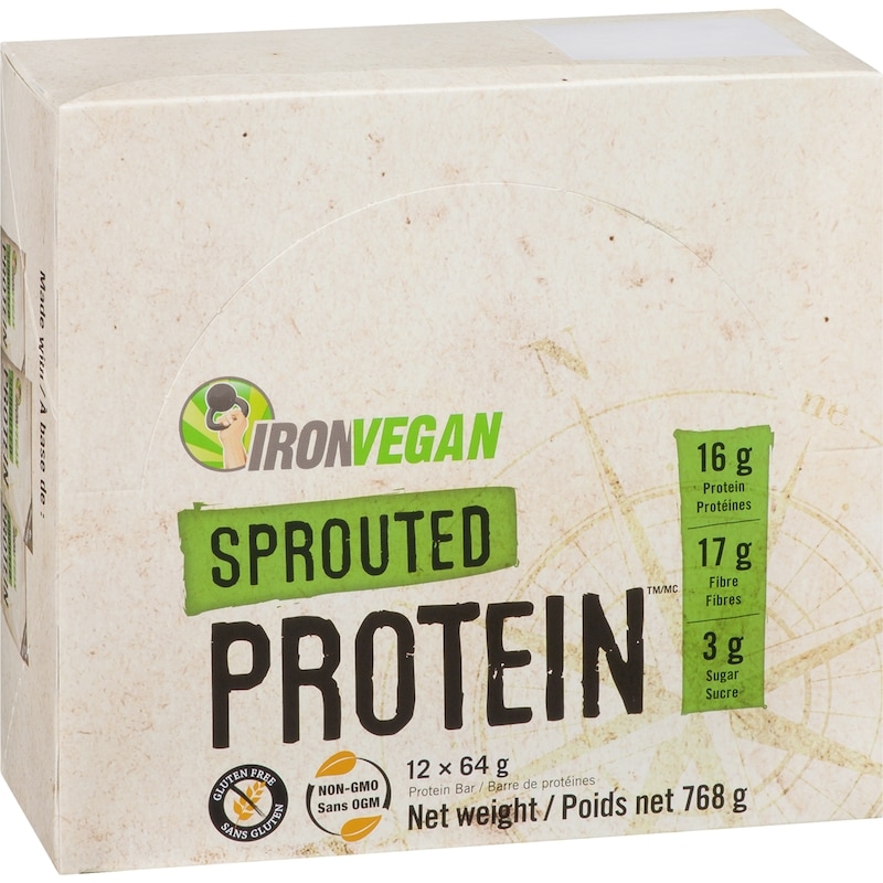 Sprouted Protein Bar, Sweet and Salty Caramel