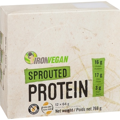 Barre de Protéines Sprouted, caramel sucré et salé