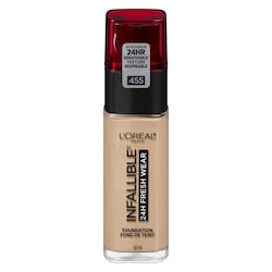 Foundation Infallible Fresh Wear 24HR, Lightweight, Longwear, Breathable Formula, Natural Buff