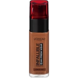 Foundation Infallible Fresh Wear 24HR, Lightweight, Longwear, Breathable Formula, Deep Amber