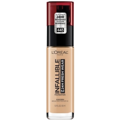 L’Oréal Fond de teint Infallible 24HR Fresh Wear, léger, longue tenue, formule perméable, Vanilla 30 ml, 79,97 $/100ml