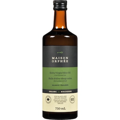 Maison Orphée Huile d’olive noire extra-vierge 750 ml, 2,93 $/100ml