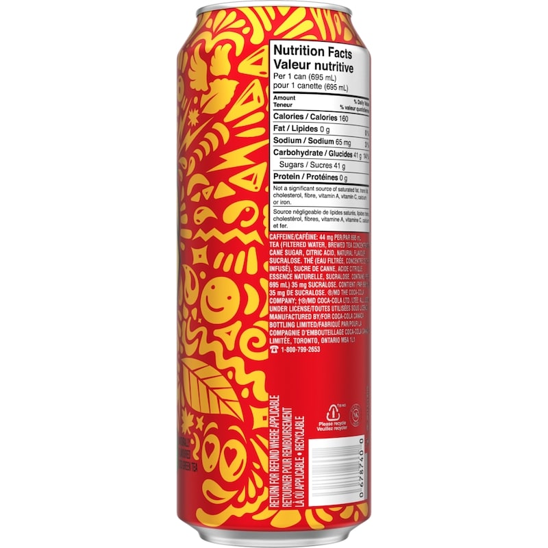 Iced Tea Mango Mood Can