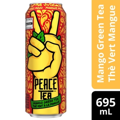Peace Tea Thé Glacé Mangue Mollo Cannette 695 ml, 0,33 $/100ml