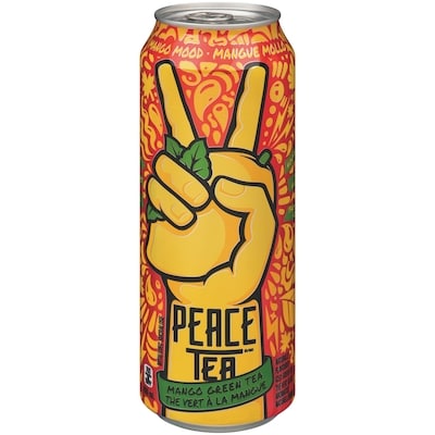 Peace Tea Thé Glacé Mangue Mollo Cannette 695 ml, 0,29 $/100ml