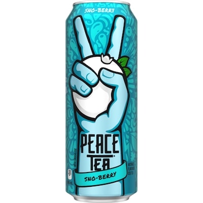 Peace Tea Iced Tea Sno-Berry Can 695 ml, $0.25/100ml