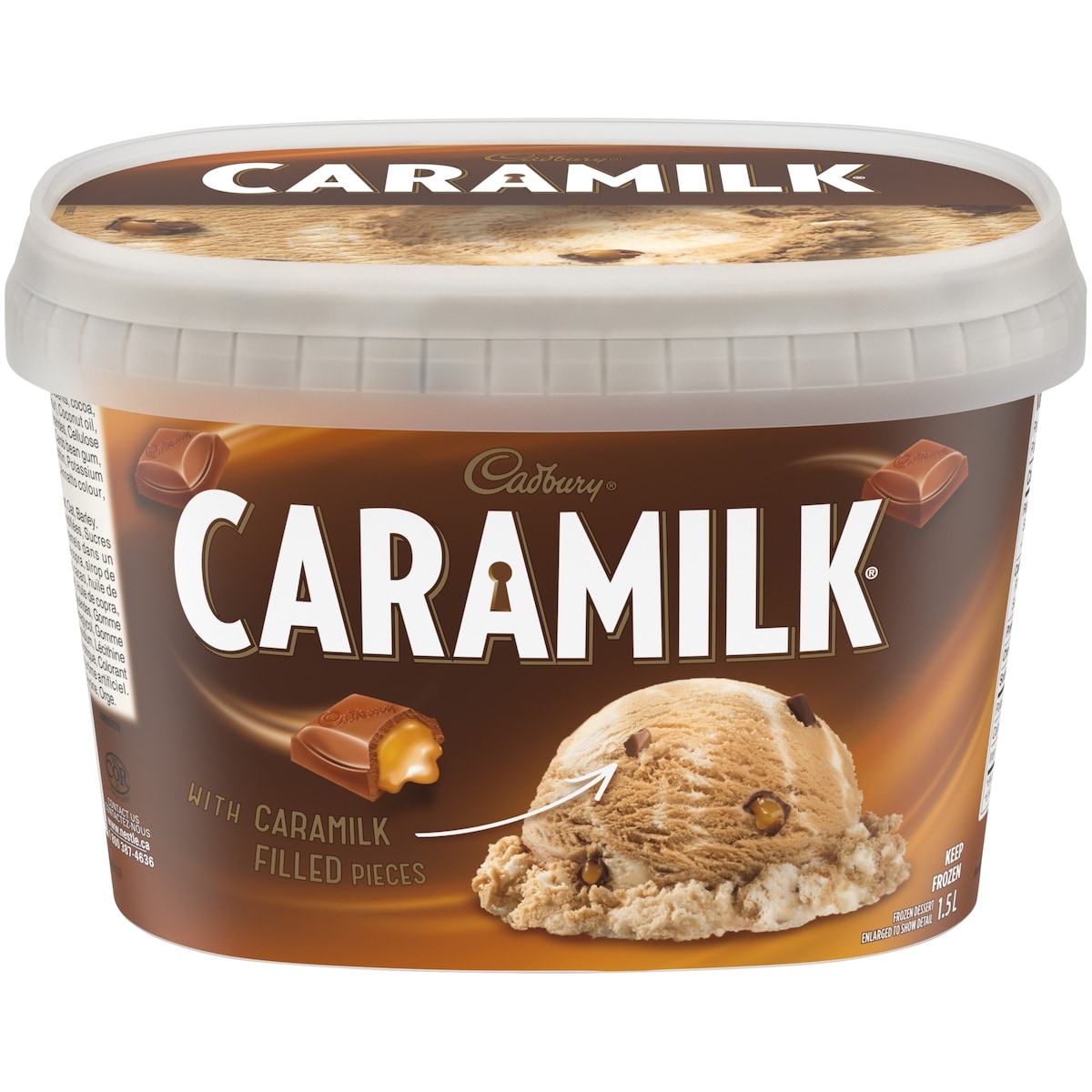 Cadbury Frozen Dessert 1.5 l, $0.53/100ml
