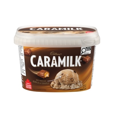 Cadbury Dessert Glacé Caramilk 1.5 l, 0,37 $/100ml
