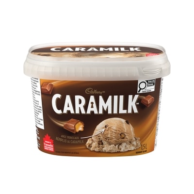 Cadbury Dessert Glacé Caramilk 1.5 l, 0,40 $/100ml