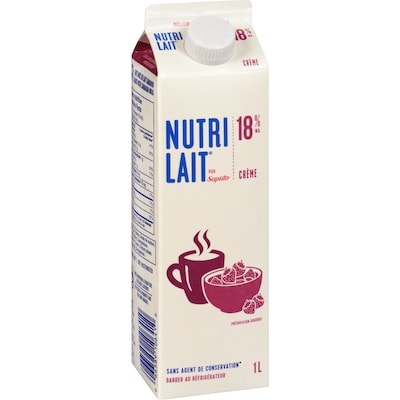 Crème de table 18 %