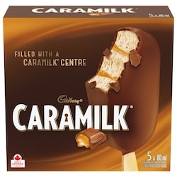 Cadbury Caramilk Frozen Dessert Bars 5x80.0 ml, $1.63/100ml