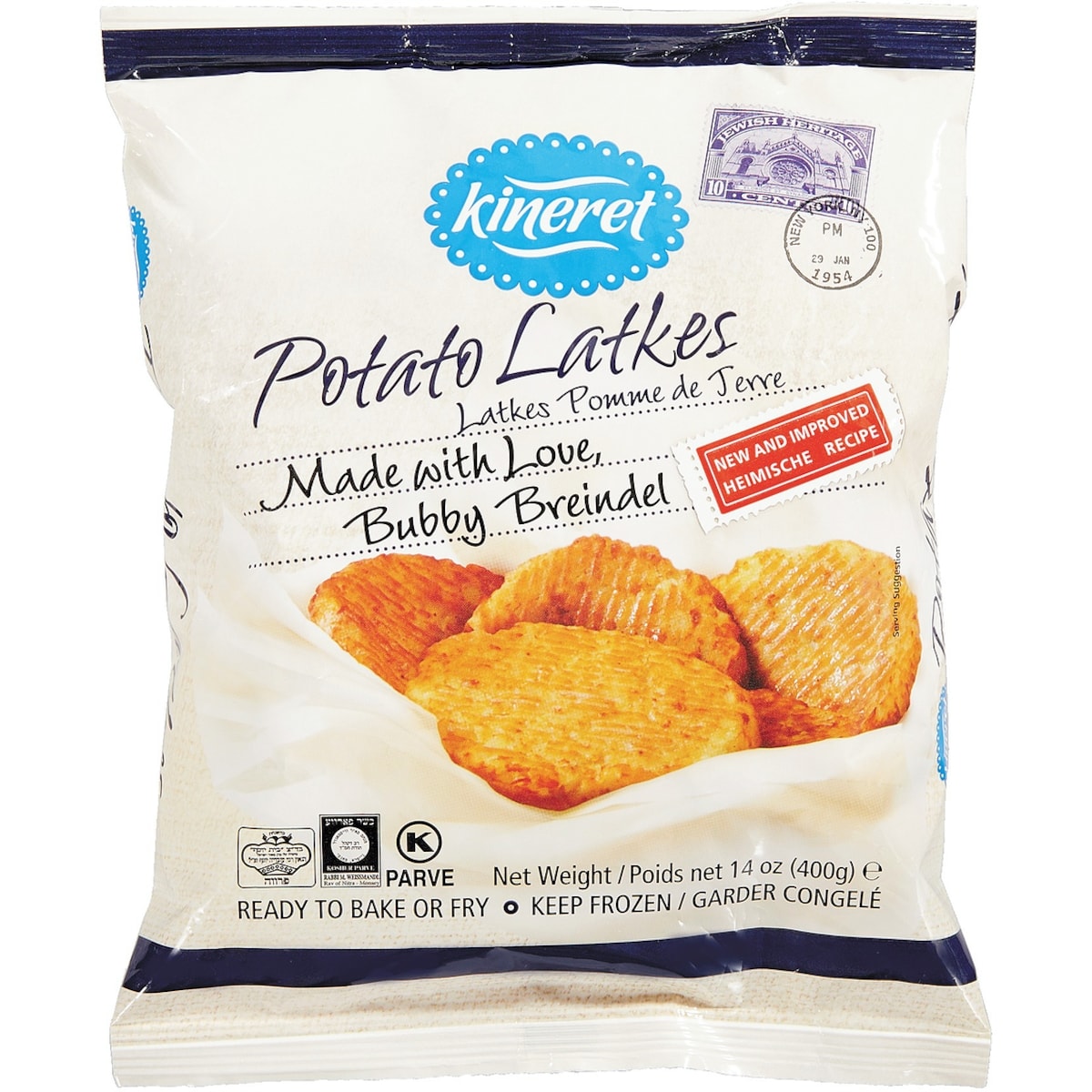 null Potato Latkes 397 g, $2.39/100g