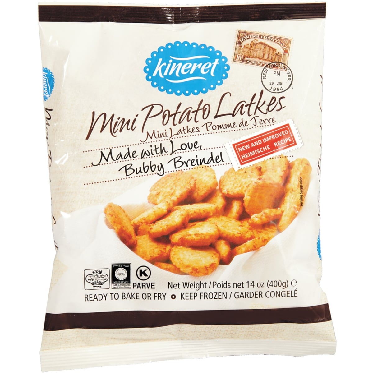 null Mini Potato Latkes 397 g, $2.39/100g
