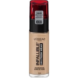 Foundation Infallible Fresh Wear 24HR, Lightweight, Longwear, Breathable Formula, Ivory Buff