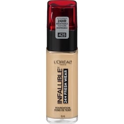 Foundation Infallible Fresh Wear 24HR, Lightweight, Longwear, Breathable Formula, Linen