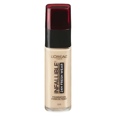 L'Oreal Paris Foundation Infallible Fresh Wear 24HR, Lightweight, Longwear, Breathable Formula, True Beige 30 ml, $73.30/100ml
