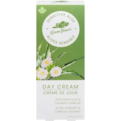 Green Beaver Day Cream Sensitive Aloe 120 ml, $17.08/100ml