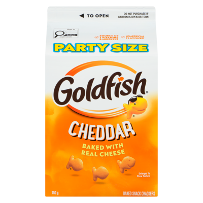 Pepperidge Farm Goldfish  Cheddar Family Pack 750 g, $1.47/100g