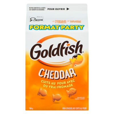 Pepperidge Farm Goldfish  Cheddar Format Familial 750 g, 1,47 $/100g