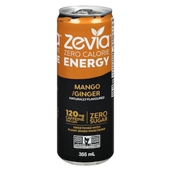 Zero Sugar Energy Drink, Mango Ginger