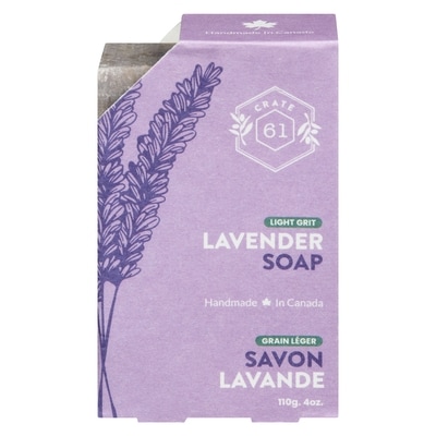 Crate 61 Savon naturel Crate 61, lavande 110 g, 3,63 $/100g