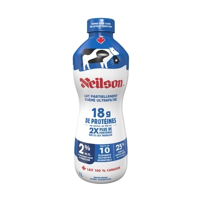 Lait partiellement écrémé ultrafiltré 2%