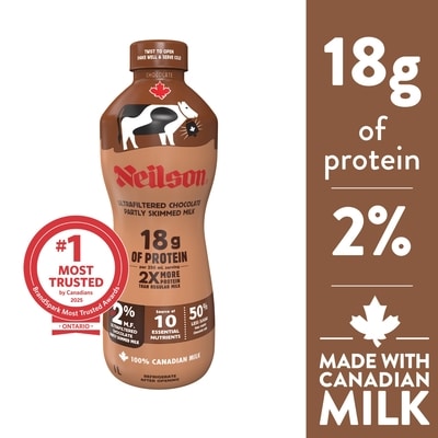 Neilson Ultrafiltered 2% Protein Chocolate Milk 1 l, $0.45/100ml