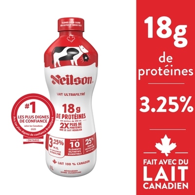 Neilson Lait protéiné ultrafiltré 3.25% 1 l, 0,45 $/100ml
