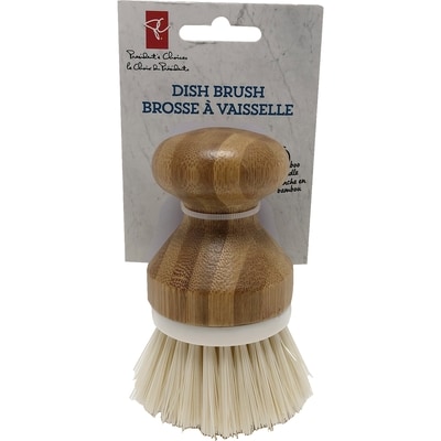 President's Choice Dish Brush with Bamboo Handle Small 1 ea, $8.00/1ea