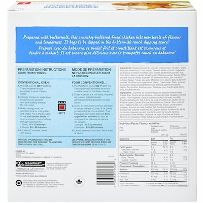 Buttermilk Breaded Chicken Breast Strips Club Pack