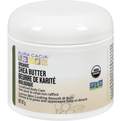 Aura Cacia Unrefined Body Care Organic Shea Butter 92 g, $15.21/100g