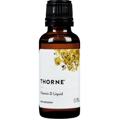 Thorne Vitamin D Liquid 30 ml, $79.97/100ml